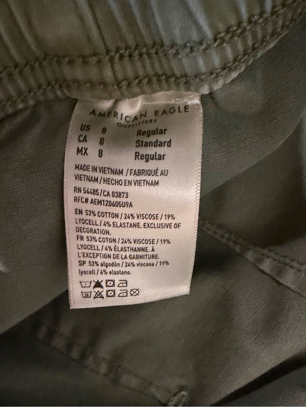 WORN ONCE! AE Next Level High-Waisted Jegging Jogger, 8 - Picture 4 of 4